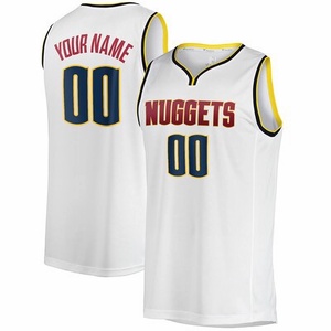 Venta al por mayor NBaing Denver All Players Jersey Venta caliente de alta calidad barato baloncesto americano cosido impreso Jersey ropa deportiva - Product Image 3