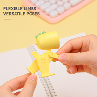 Applique murale miniature en forme d'animal, profil de dinosaure de dessin animé mignon, décoration de bureau créative, veilleuse dinosaure