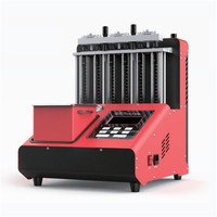 LAUNCH CNC605A Version anglaise du testeur de nettoyage d'injecteurs GDI avec interface USB 220V/110V, mise à jour des modèles CNC602A/CNC603A