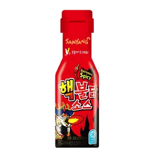 韩式双辣鸡肉酱200克瓶韩式面条混合火鸡面条辣酱