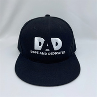Personalizable 6-Panel de algodón de ala plana Snapback Gorras Bordado Hip Hop Sombreros para adultos con logotipo personalizado para uso al aire libre