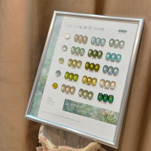 AILANUO Factory OEM/ODM 15-Color Cat Eye LED UV Gel Polish Non-Toxic Long-Lasting Glitter TPO-free 15ml cat Eye for Salon Use - Product Image 1