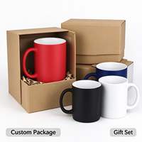 Tasse à café en céramique personnalisée avec logo, mug en porcelaine avec soucoupe pour cadeau d'entreprise