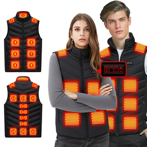 <span class=keywords><strong>Gilet</strong></span> <span class=keywords><strong>Chauffant</strong></span> Hiver Rechargeable pour <span class=keywords><strong>Homme</strong></span>, Veste Chauffante Lavable Électrique et Légère - Product Image 1