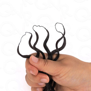 Nouvelles Extensions de Cheveux Humains Brésiliennes Remy Bouclées Effilées de Fournisseur Fiable, Tresses, Crochets, Boucles, Anneaux, Paquet de Cheveux - Product Image 4