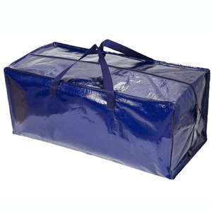 Sacs de rangement pliables en PE/PP tissé, extra-larges, robustes et durables, compressés sous vide, écologiques, pour vêtements et salle de bain - Product Image 1