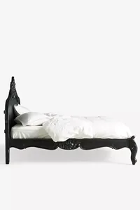 <strong>Rustic</strong> Finish Romantic Victorian <strong>Bed</strong> Solid Wood Rattan Wooden <strong>Bed</strong> Soft <strong>Bed</strong> Design - Product Image 2