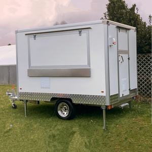 Obral truk makanan Trailer mobil murah baja tahan karat permintaan tinggi obral truk makanan kustomisasi bulat seluler - Product Image 4