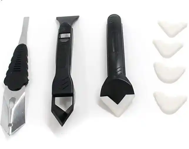 3 pieces silicone scraper caulking grouting