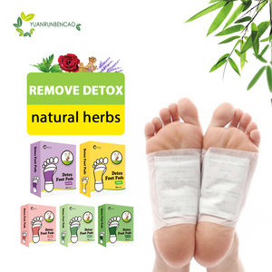 Tampons de désintoxication pour pieds à base de plantes de l'usine OEM améliorent la qualité du sommeil <span class=keywords><strong>Patch</strong></span> de désintoxication pour pieds au vinaigre de bambou à effet rapide - Product Image 6