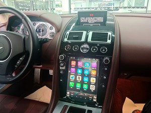 Radio de vídeo para coche Android con pantalla Vertical de 9,7 pulgadas para <span class=keywords><strong>Aston</strong></span> <span class=keywords><strong>Martin</strong></span> V8 <span class=keywords><strong>2007</strong></span> pantalla Vertical Carplay Android Auto navegación Gps - Product Image 4
