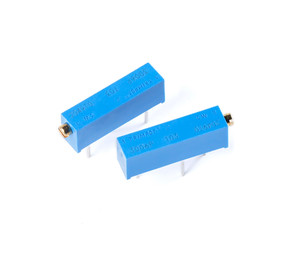 Original 3006P-1-103LF 10 KOhms 0.75W, <span class=keywords><strong>3</strong></span>/4W <span class=keywords><strong>PC</strong></span> broches trou traversant potentiomètre Cermet 15.0 réglage latéral - Product Image 1