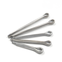 SS304/316 Stainless Steel Split Pin Fasteners Din94 Cotter Pin Clips for Connection Galvanizing Product Category Pins