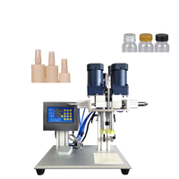 Machine de capsulage de bouteille à vis de pulvérisation de bureau semi-automatique Machine de capsulage de serrure de bouchon de bouteille PET à vis