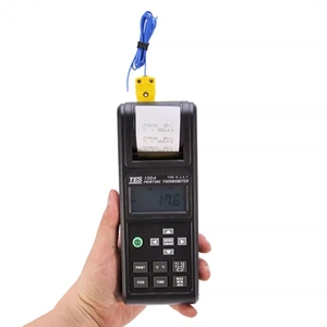 Impresora TES-1304 KJET, Registrador de Temperatura de Doble Canal con Termopar de Alta Precisión, Termómetro - Product Image 2