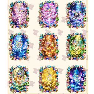 PY Wholesale Nouveau Design Aimants en Acrylique pour Réfrigérateur Mini <span class=keywords><strong>Pikachu</strong></span> Dessins Animés Mignons Boîte Scellée Booster Pack Jeux de Société - Product Image 2