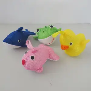 Cartoon Body bath Scrubber Shower Mitt Spa Massagem Banho toalha Animal Mitt Esfoliante para o bebê