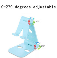 Support de téléphone de bureau pliable universel réglable Support de tablette PC avec miroir pour bureau