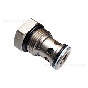 Válvula de cartucho roscada hidráulica serie Gdf, válvula de control direccional por solenoide Gdf16 02 de acero inoxidable para sistemas hidráulicos - Product Image 4