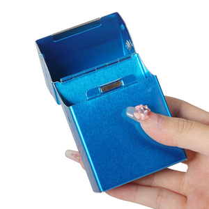 Erliao biểu tượng tùy chỉnh kim loại Hộp Thuốc Lá mới không thấm nước nhôm trường hợp thuốc lá với nắp từ trường hợp hộp - Product Image 2