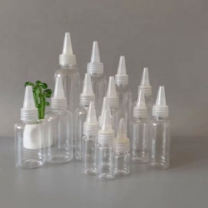 Bulk Stock Exquisite High Capacity 120ml Pet Empty Soft Glue Applicator Plastic <b>Bottle</b> for Hair Growth Oil - Product Image 3
