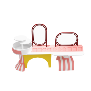<span class=keywords><strong>Maison</strong></span> de jeu d'intérieur <span class=keywords><strong>Maison</strong></span> de poupée <span class=keywords><strong>princesse</strong></span> pour jeux de rôle Maquillage et déguisements Jouet Modèle N° Kit de maquillage pour enfants - Product Image 3