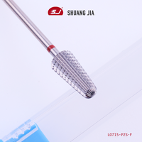 SHUANGJIA 6.8mm forets à ongles pour poudre acrylique ongles artificiels oeil de chat Gel vernis enlèvement Salon manucure outils