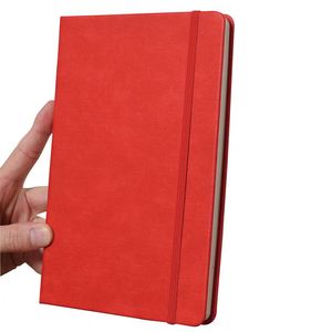 AI-MICH Good Quality Vintage Journal Diary A5 Custom Logo Hard Green Leather Cover PU Notebook - Product Image 3