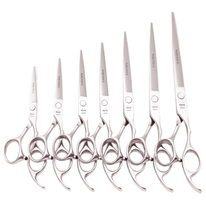 JP Steel Hairdressing <b>Scissors</b> Straight Blade Beauty Cutting <b>Thinning</b> Shears Sizes 5\" 5.5\" 6\" 6.5\" 7\" 7.5\" 8\" Model A1006 - Product Image 4