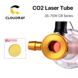 Cloudray CL701 CO2 Metal kafa lazer tüpü 40W 50W 60W 80W 100W 130W 150W