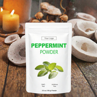 Poudre de menthe poivrée OEM ODM, soluble dans l'eau, qualité alimentaire, extrait concentré de menthe poivrée, supplément à base de plantes, matière première, sensation de fraîcheur