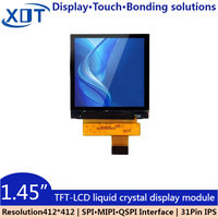 XOT 1,54 Zoll TFT LCD Display Bildschirm 240x240 Auflösung SPI/MIPI/QSPI Schnittstelle LED-Hintergrundbeleuchtung RGB ST7785M Treiber-IC 350cd/m