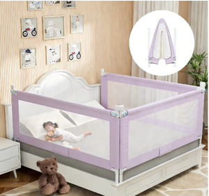 Barrière <span class=keywords><strong>de</strong></span> <span class=keywords><strong>lit</strong></span> bébé antidérapante respirante, barrière <span class=keywords><strong>de</strong></span> sécurité pour berceau, parc pour tout-petits - Product Image 1