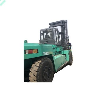 Used Professional MITSUBISHI FD300 25/30/32/40 TON Diesel Forklift Truck with 1500mm <b>Fork</b> Length 6 Month Warranty - Product Image 1