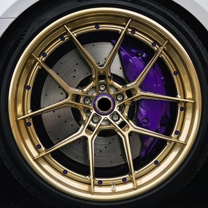 Rueda forjada de 2 piezas de 18, 19, 20, 21, 22, 24 y 26 pulgadas para Ford Mustang GT S550 GT500 GT550 <span class=keywords><strong>Shelby</strong></span> <span class=keywords><strong>Lamborghini</strong></span> Huracan sto Performante - Product Image 2