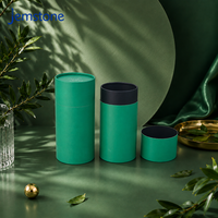Tube en carton kraft écologique pour aliments, thé, bougies, avec revêtement UV, tube rigide en carton, boîte d'emballage cylindrique, vente en gros d'usine