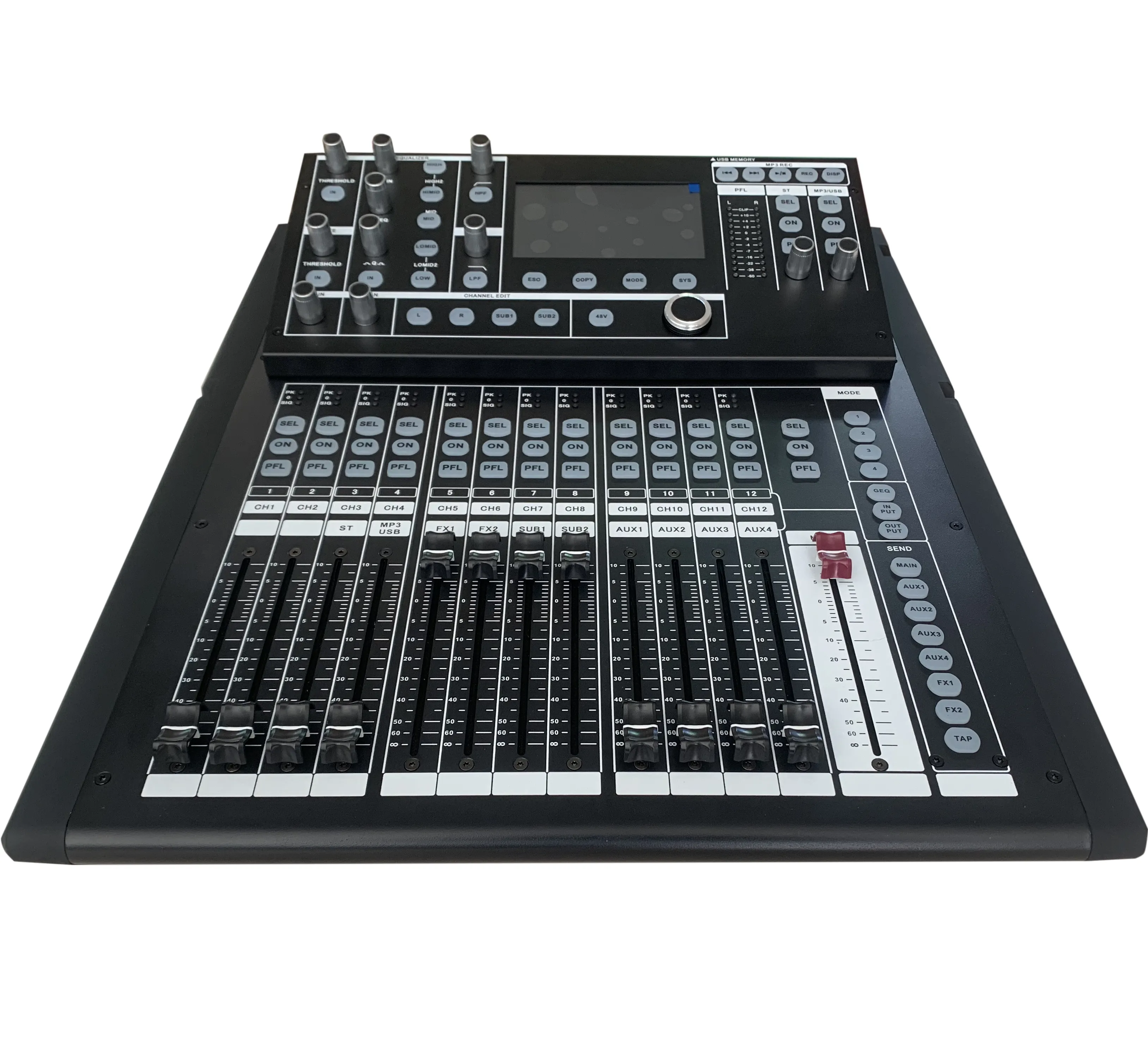 TX-16 digital mixer console audio motoris Fader professional audio speaker mixer DJ sound system DSP effects