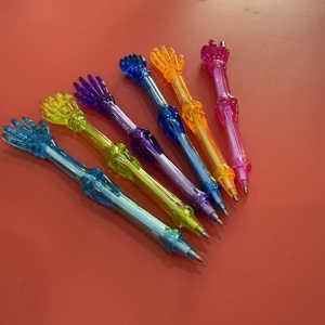 Pubblicità creativa penna a sfera 1.0mm Design con scheletro osseo trasparente bombola per bambini - Product Image 4
