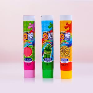 Groothandel Halal Custom Tandpasta Vloeibare Buis Kauwgom Knallend Aardbei Fruitige Smaak Kauwgom Nieuwe Originele Verpakking - Product Image 5