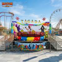 Équipement de parc d'attractions HOT : Manèges pour adultes, Flying Disco Tagada à vendre, Attraction