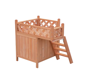 Casa para gatos de madera para interiores, venta al por mayor de fábrica - Product Image 2