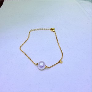 Zhuji 8.5-9mm Freshwater <b>Pearl</b> <b>Bracelet</b> 925 <b>Silver</b> Aurora Round Road Adjustable Geometric Religious Trendy Bangles - Product Image 5