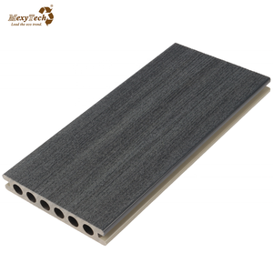 Tarima de WPC Moderna e Impermeable con Superficie de Grano de <span class=keywords><strong>Madera</strong></span>, Material Plástico de <span class=keywords><strong>Madera</strong></span> de Teca, Precios de Fábrica para Tarima Compuesta para Exteriores - Product Image 5