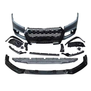 PNB Factory Direct pour <span class=keywords><strong>Audi</strong></span> Q5 FY 2019 2020 2021 – Kit carrosserie de rechange avec pare-chocs avant style <span class=keywords><strong>RSQ5</strong></span> et ensemble calandre-lame de pare-chocs - Product Image 2