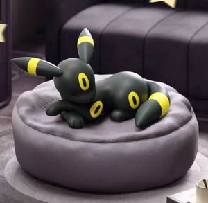 100% authentique japon Anime 9 pièces/boîte Pokemoned dormir Eevee boîte aveugle belle PVC figurines décoratives Mini jouets ornements - Product Image 4