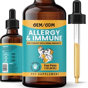 Hanyun Factory Pet Health Care & Supplements Allergy & Immune Support Gotas líquidas para perros y gatos Proporcione muestra gratis - Product Image 1