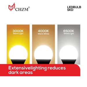 CHZM Mẫu Miễn Phí Bóng Đèn <span class=keywords><strong>Led</strong></span> Hình Nấm 5W 7W 9W 12W 15W 18W 22W Bóng Đèn <span class=keywords><strong>Led</strong></span> A Điện Áp Thấp - Product Image 6