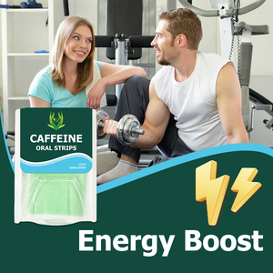 High Potency Caffeine Oral Strips Dissolving Caffeine Energy Film Fresh Breath Caffeine Supplement Energy Booster Oral Strip - Product Image 5