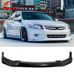 Fits For Honda Accord 08-10 Sedan Mugen Style Front Bumper <b>Lip</b> Spoiler <b>Splitter</b> PU High Quality Exterior Accessory - Product Image 1