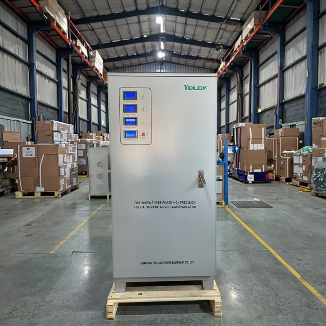 Svc 10kva 30kva 50kva High Precision Servo Motor Ac Three-phase Automatic Voltage Stabilizer Regulator